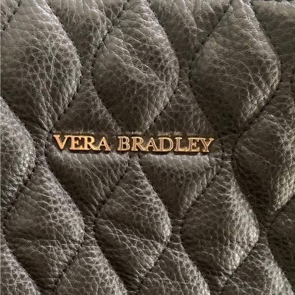 Vera Bradley Black Large Tote - Picture 7 of 8